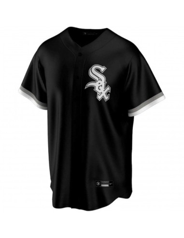 RÉPLICA OFICIAL DE LA CAMISETA ALTERNATIVA DE LOS CHICAGO WHITE SOX BLACK