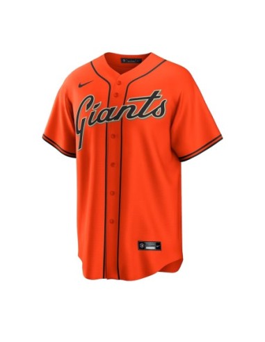 RÉPLICA OFICIAL DE LA CAMISETA ALTERNATIVA DE LOS SAN FRANCISCO GIANTS ORANGE