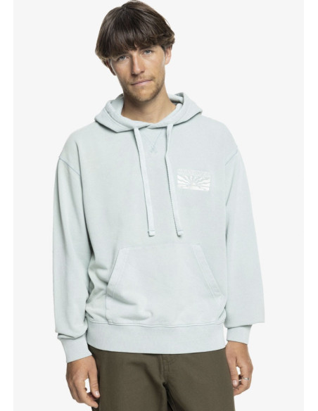 SUDADERA QUIKSILVER GARMENT DYE SCREEN HOODIE