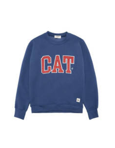 SUDADERA CATERPILLAR VARSITY CREWNECK