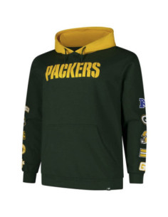 SUDADERA FANATICS BAY PACKERS FANATICS PATCHED OUT PULLOVER