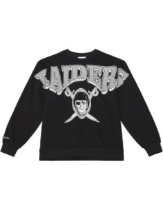 SUDADERA MITCHELL AND NESS FASHION FLEECE CREW