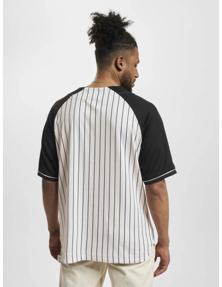 CAMISETA FUBU VARSITY PINSTRIPED BASEBALL JERSEY