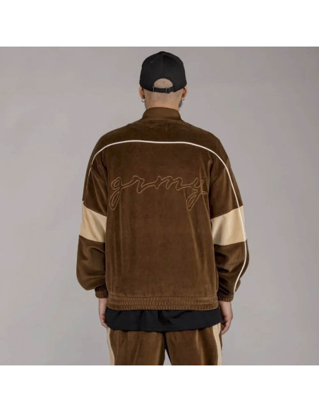 CHAQUETAS GRIMEY IAM VELVET TRACK JACKET