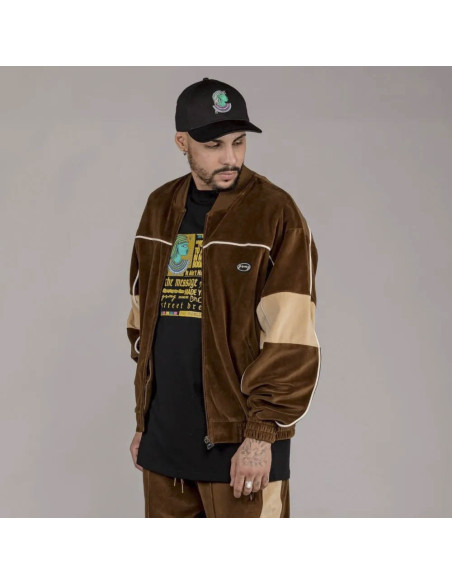 CHAQUETAS GRIMEY IAM VELVET TRACK JACKET