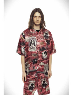 CAMISA GRIMEY SUPASTAR SATIN BUTTON UP SHIRT