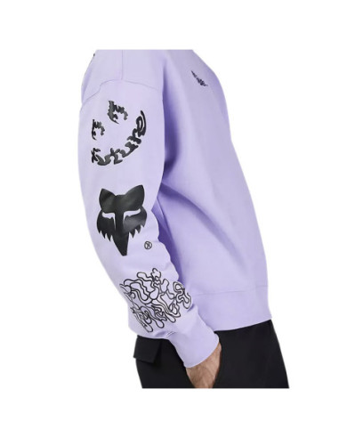 SUDADERA FOX HELLO FUTURE OVERSIZED FLC CREW