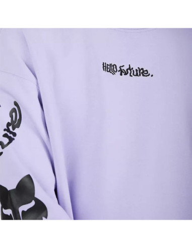 SUDADERA FOX HELLO FUTURE OVERSIZED FLC CREW