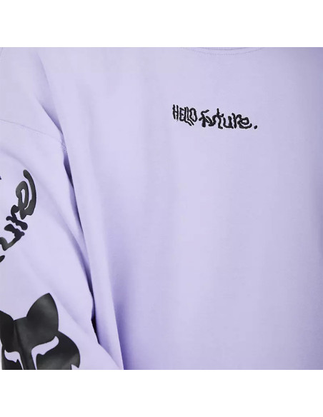 SUDADERA FOX HELLO FUTURE OVERSIZED FLC CREW