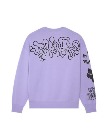 SUDADERA FOX HELLO FUTURE OVERSIZED FLC CREW