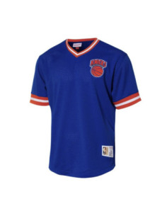 CAMISETA MITCHELL AND NESS NBA FASHION MESH V-NECK...