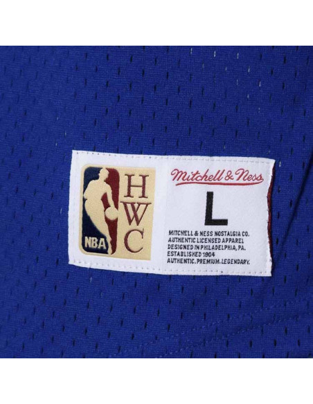 CAMISETA MITCHELL AND NESS NBA FASHION MESH V-NECK VINTAGE NEW YORK KNICKS