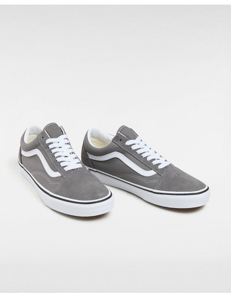 ZAPATILLAS VANS SKATE OLD SKOOL PEWTER/WHITE
