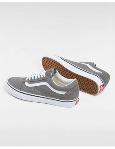 ZAPATILLAS VANS SKATE OLD SKOOL PEWTER/WHITE