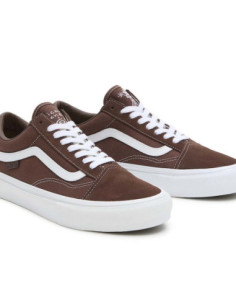 ZAPATILLAS VANS SKATE OLD SKOO NICK MICHEL BROWN/WHITE 2