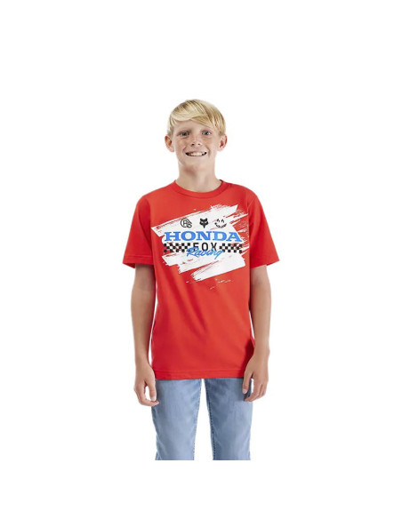 CAMISETA FOX YOUTH FOX X HONDA SS TEE