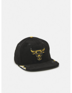 GORRA MITCHELL AND NESS NBA DAY 6 SNAPBACK BULLS GOLD