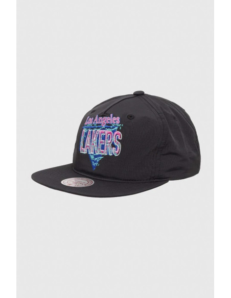 GORRA MITCHELL AND NESS NBA 90S REFLECTIVE DEADSTOCK STRAPBACK HWC LAKERS