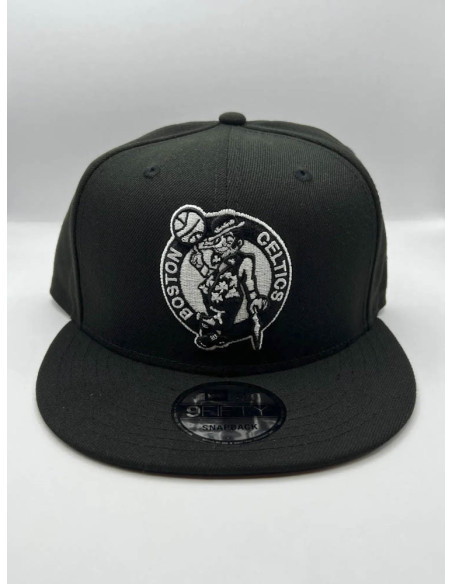 GORRA MITCHELL AND NESS NBA EVERGREEN BLACK WHITE SNAPBACK CELTICS