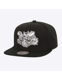 GORRA MITCHELL AND NESS NBA EVERGREEN BLACK WHITE...