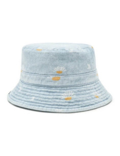 SOMBRERO KARL KANI KK WOVEN SIGNATURE DAISY DENIM BUCKET...