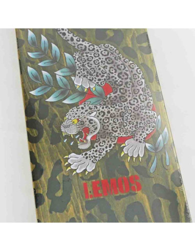 TABLA DE SKATE PRIMITIVE LEMOS BLACK JAGUAR