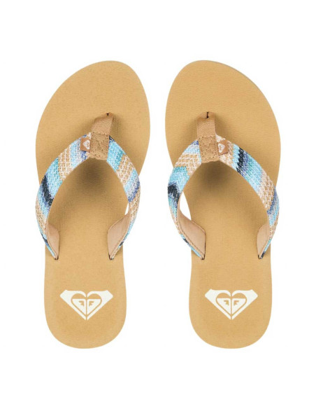 CHANCLAS ROXY PORTO RAFFIA II.4BD