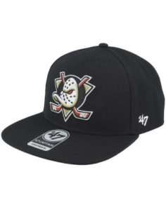 GORRA FORTY SEVEN  CAPTAIN NHL ANAHEIM DUCKS BLACK