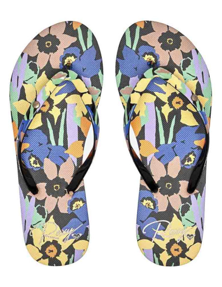 CHANCLAS ROXY PORTOFINO III BK6