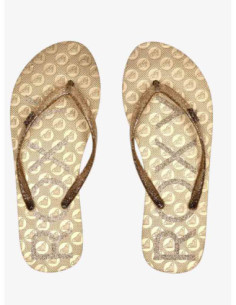 CHANCLAS ROXY VIVA SPARKLE BRZ