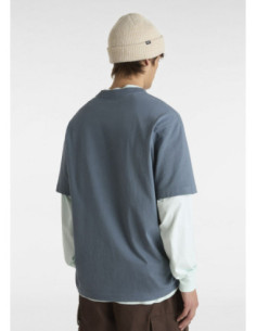 CAMISETA VANS LEFT CHEST II LOOSE SS STORMY WEATHER 2