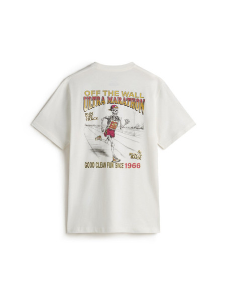 CAMISETA VANS YOUTH MARATHON SS MARSHMALLOW