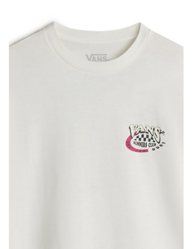 CAMISETA VANS YOUTH MARATHON SS MARSHMALLOW