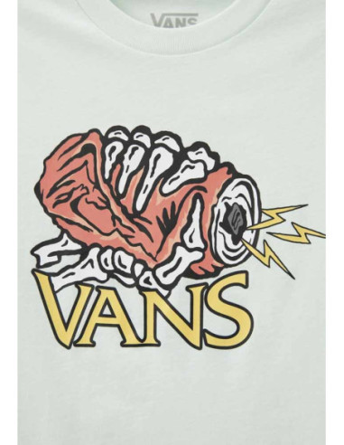 CAMISETA VANS YOUTH HAND CRUSH SS HINT OF MINT