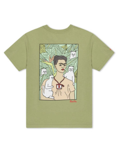 CAMISETA RIPNDIP NERMAL PORTRAIT TEE LIGHT FOREST