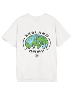 CAMISETA GRIMEY X SK8LAND REGULAR TEE OFF WHITE 2