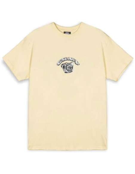 CAMISETA GRIMEY THE SLOWLY WE ROT REGULAR TEE CREAM