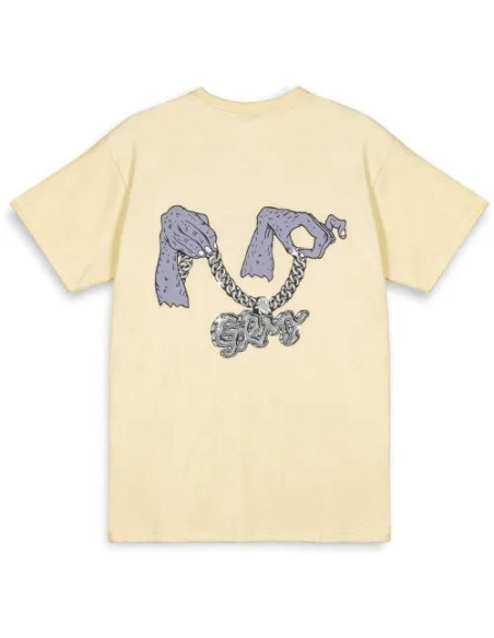 CAMISETA GRIMEY THE SLOWLY WE ROT REGULAR TEE CREAM
