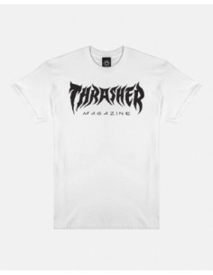 CAMISETA THRASHER METAL T-SHIRT WHT