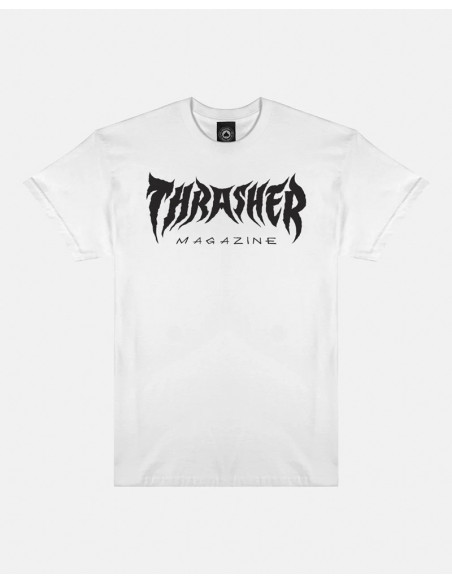 CAMISETA THRASHER METAL T-SHIRT WHT