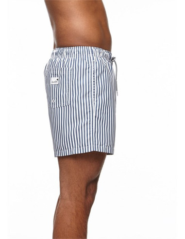 BAÑADOR BOARDIES DECK STRIPE SWIM SHORTS
