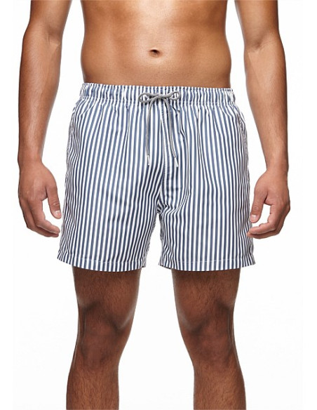 BAÑADOR BOARDIES DECK STRIPE SWIM SHORTS