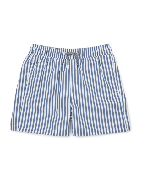 BAÑADOR BOARDIES DECK STRIPE SWIM SHORTS