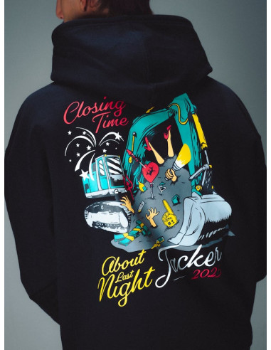 SUDADERA JACKER CLOSING TIME