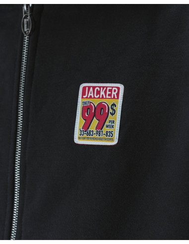 SUDADERA JACKER FEARLESS WASHED