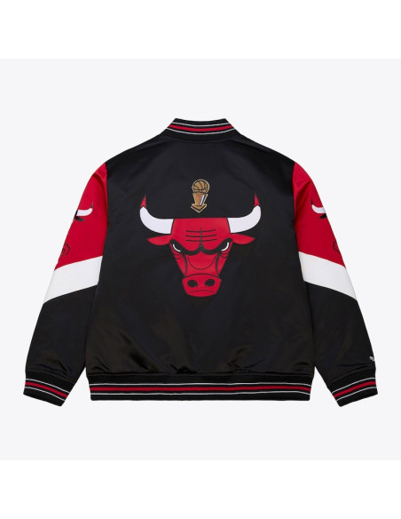 CHAQUETA MITCHELL & NESS NFL THROW IT BACK HEAVYWEIGHT CHICAGO BULLS