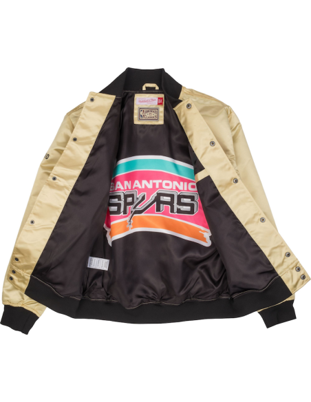 CHAQUETA MITCHELL & NESS NBA FASHION LW SAN ANTONIO SPURS