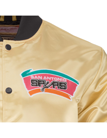 CHAQUETA MITCHELL & NESS NBA FASHION LW SAN ANTONIO SPURS
