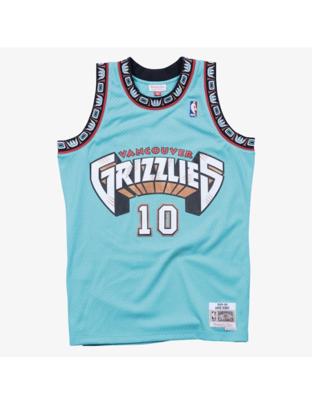 CAMICETA DE TIRANTE MITCHELL AND NESS NBA SWINGMAN ROAD JERSEY GRIZZLIES 98 MIKE BIBBY