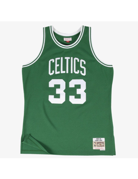 CAMISETA DE TIRANTES MITCHELL AND NESS NBA SWINGMAN ROAD JERSEY CELTICS 85 LARRY BIRD